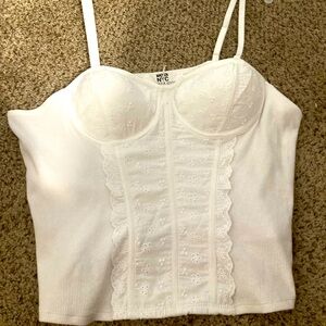 Madden NYC Crop Top Corset